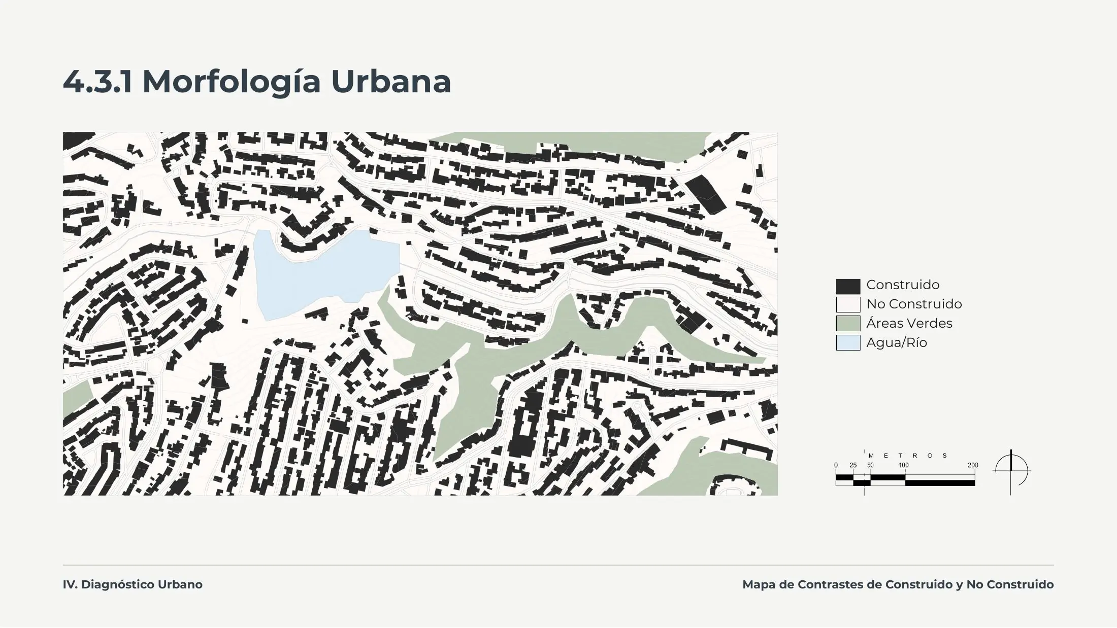 L-04 — Morfología urbana · contrastes de construido y no construido