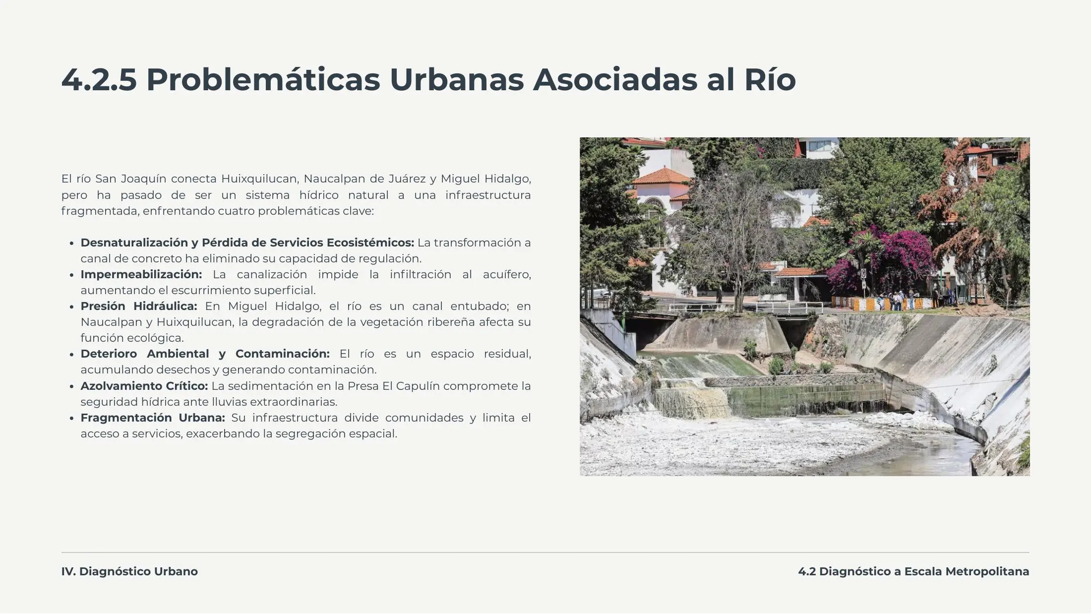 M-02 — Problemáticas urbanas asociadas al río
