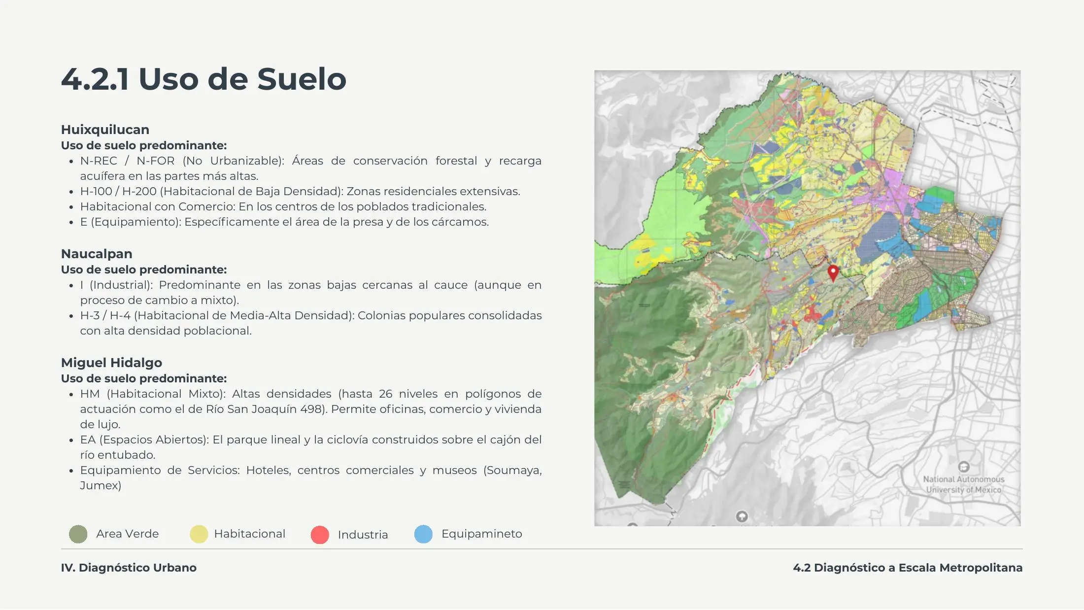 M-05 — Uso de suelo metropolitano