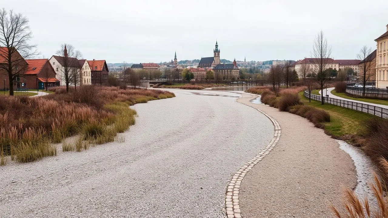 Pegnitz — Regionalpark y renaturalización del río — Núremberg, Baviera, Alemania